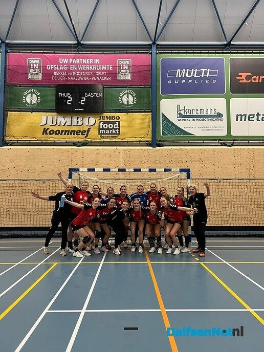 Handbaldames moeten genoegen nemen met gelijkspel in lastige uitwedstrijd - Foto: Ingezonden foto