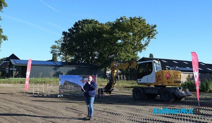 Protestactie jongeren gaf aanzet tot tien starterswoningen in Hoonhorst - Foto: Johan Bokma