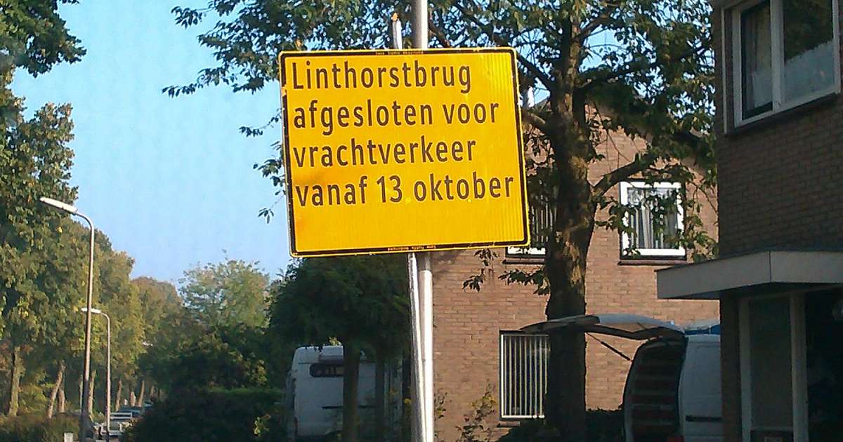 De Linthorstbrug, het blijft de gemoederen bezig houden.