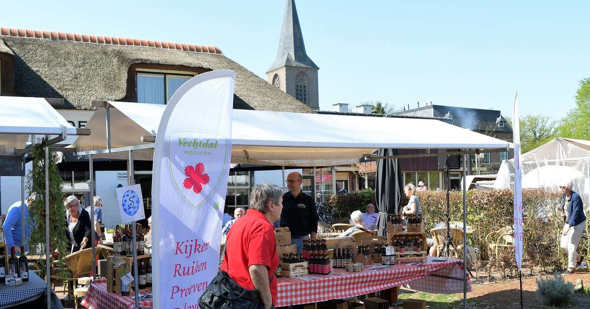 Boerenmarkt met als thema voorjaar