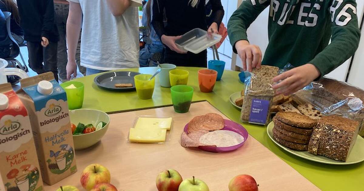 Lokale en biologische schoollunch