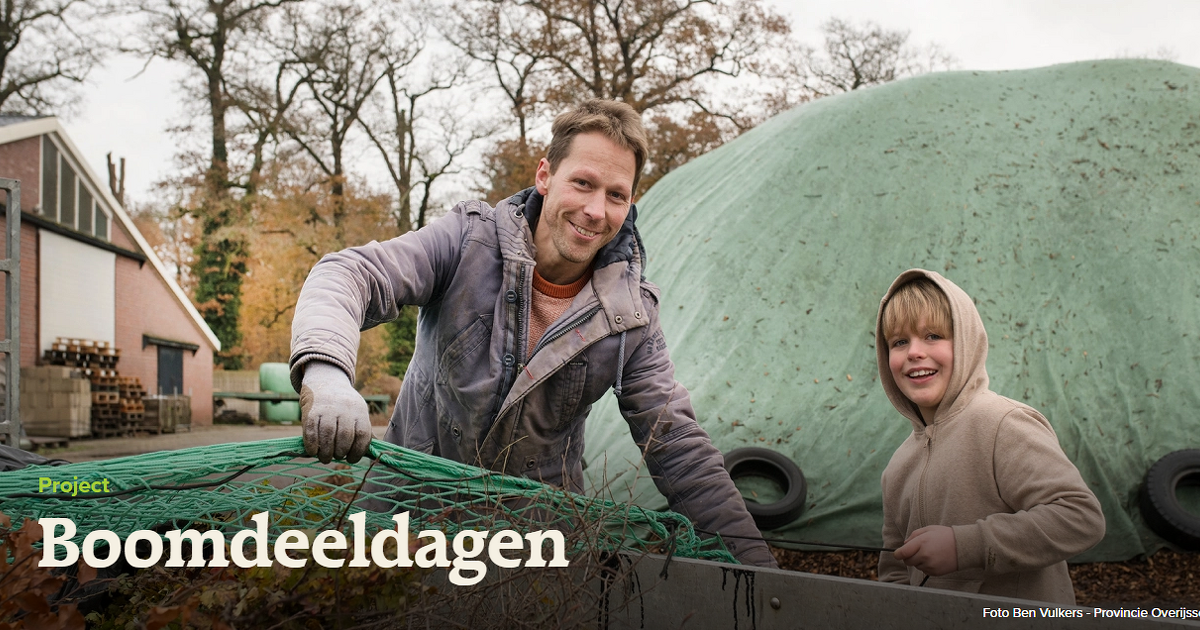 Boomdeeldagen erg populair