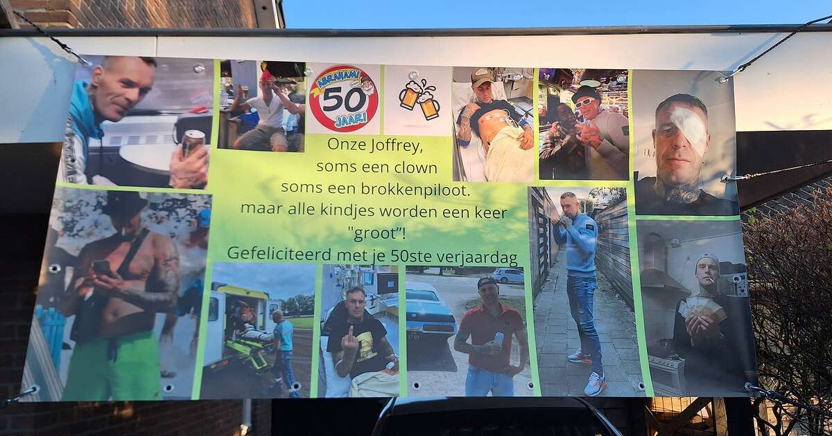 Joffrey Offenberg 50 jaar