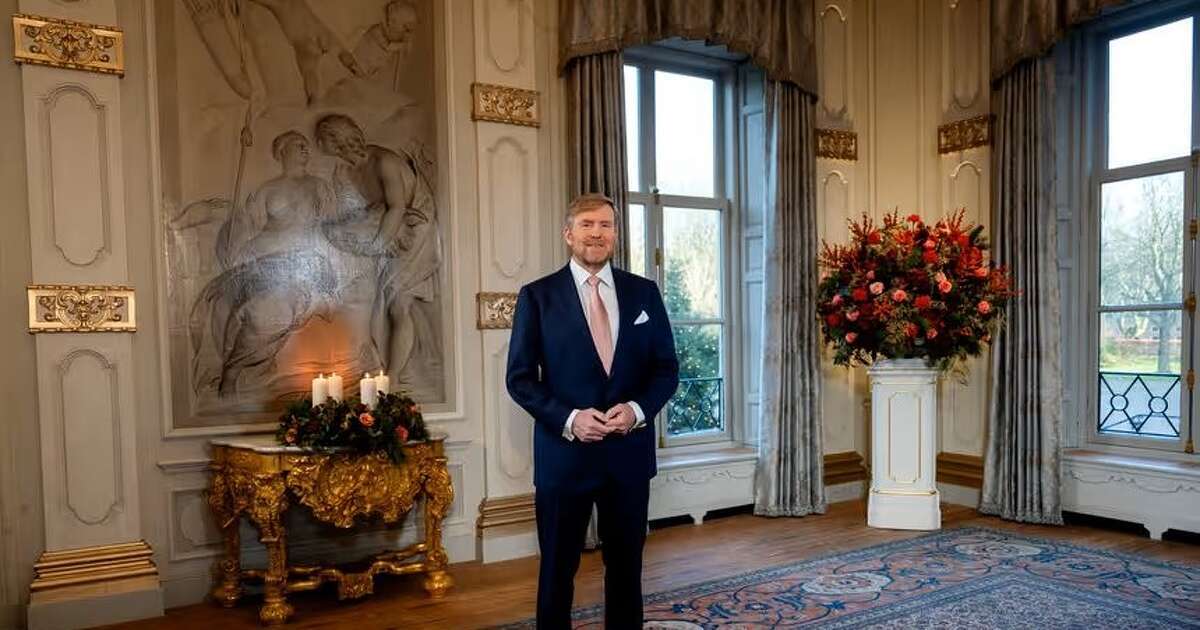 De Koning bezoekt Heino