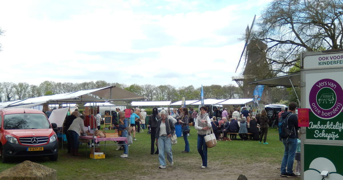 Wat een extra gezellige boerenmarkt dit keer