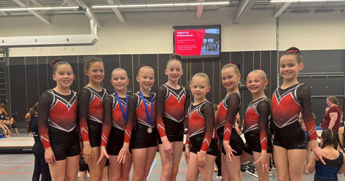 Jeugdturnsters springen uitstekend