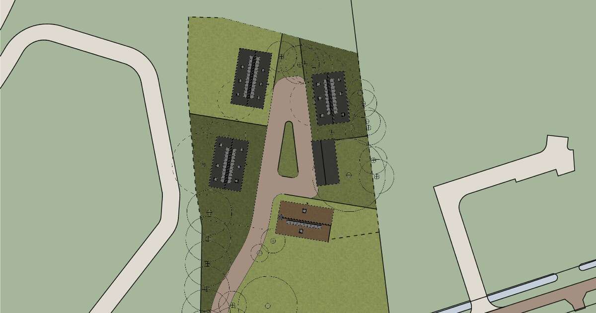 Ontwikkeling van vier nieuwe woningen aan Gerner Es 9 in Dalfsen