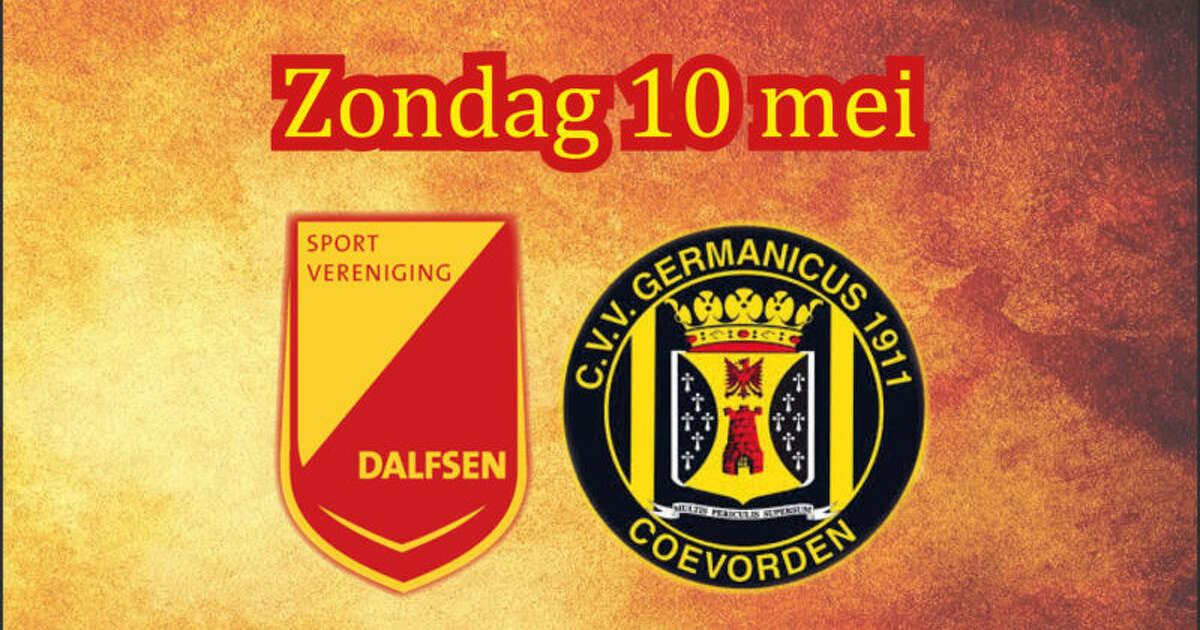 SV Dalfsen speelt laatste thuiswedstrijd