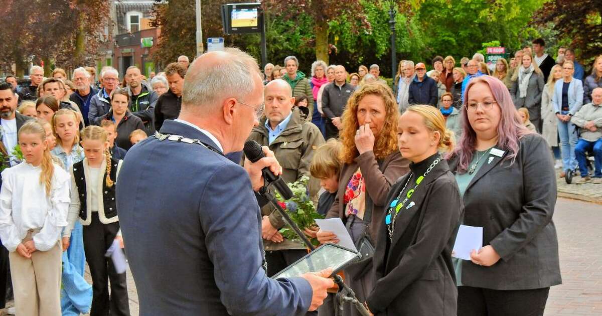 Herdenking gevallenen Nieuwleusen 4 mei.