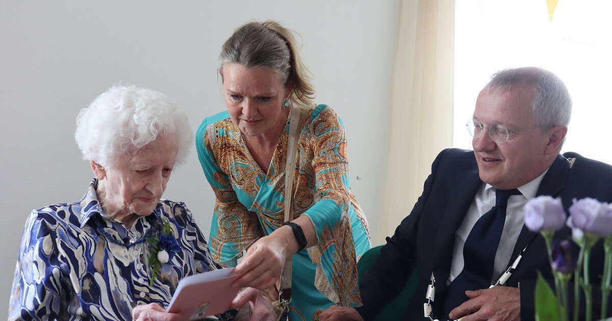 Oudste inwoner van Dalfsen wordt 105