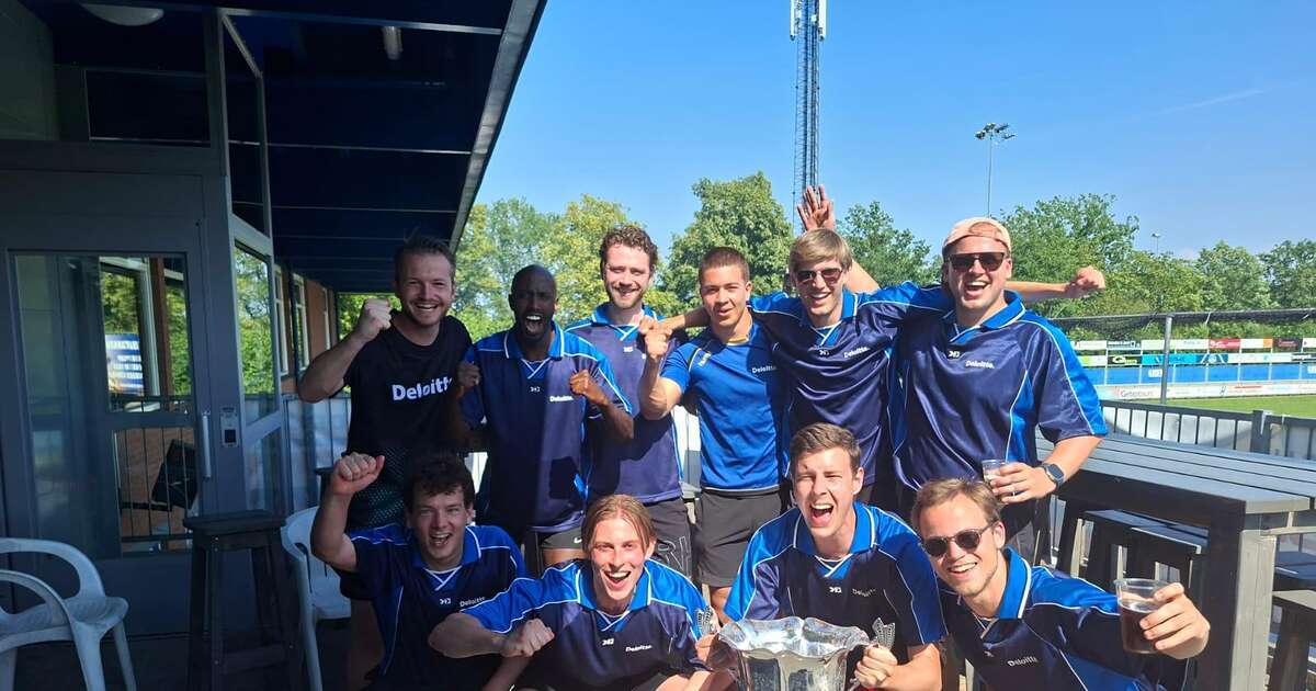 Financials van Deloitte winnen lustrumtoernooi bij USV