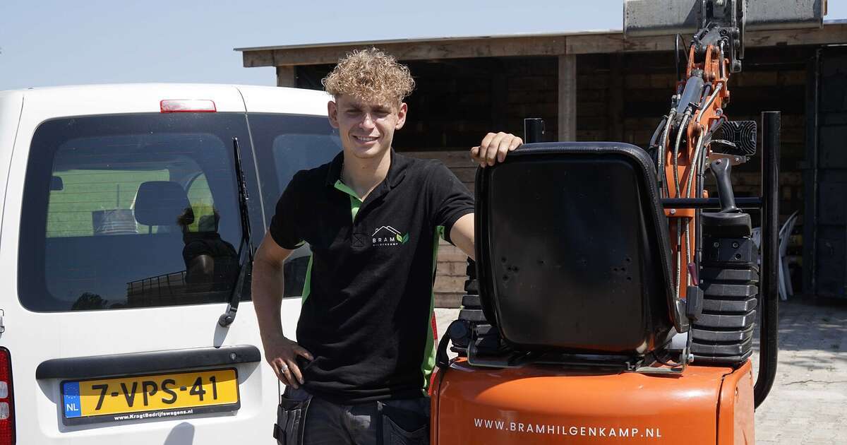 Hoveniersbedrijf van Bram Hilgenkamp doet het goed