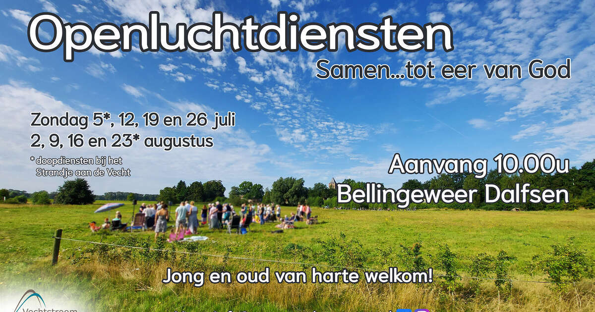 Openluchtdiensten in de Bellingeweer