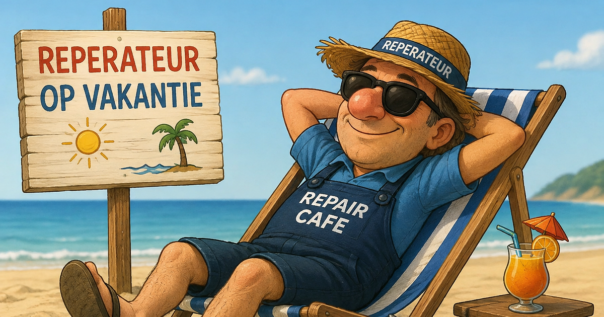 Repair Café: momenteel gesloten