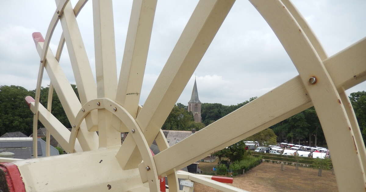 Molen en markt: een mooie combinatie