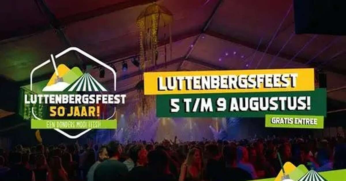 Machtig mooi jaarfeest in Luttenberg begint deze week