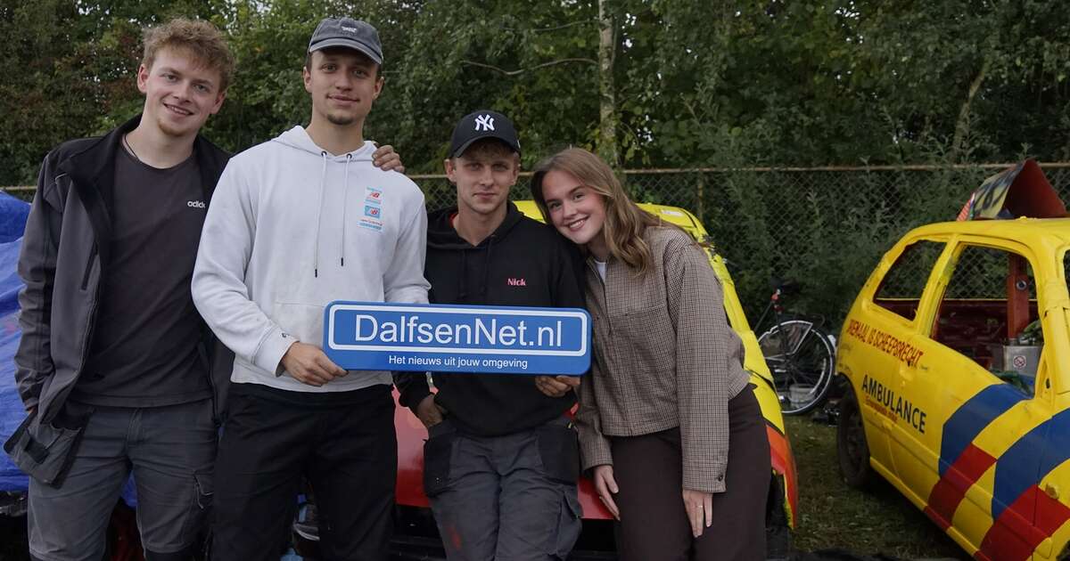 Bordje DalfsenNet op Concours d’Elegance in Nieuwleusen