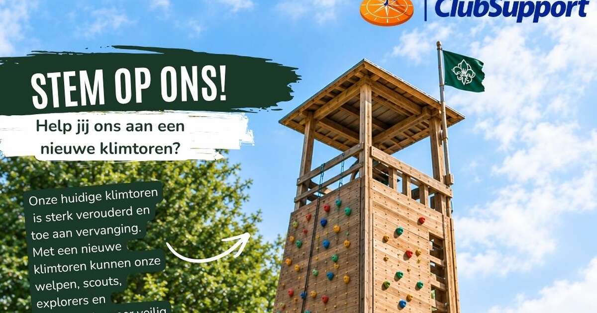 Scouting Dalfsen hoopt on steun Rabo ClubSupport