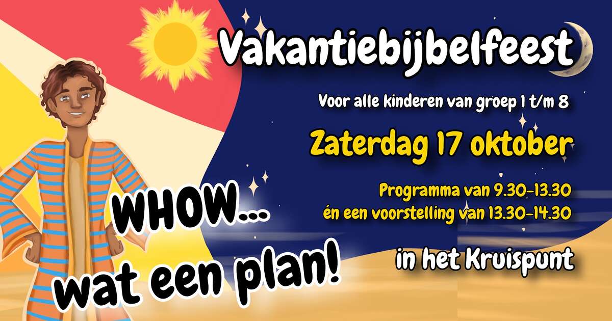 Vakantiebijbelfeest in de Herfstvakantie