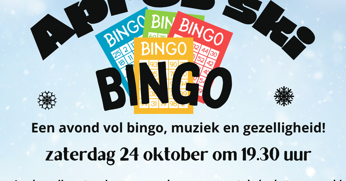 Apres ski – BINGO – ’t Asje