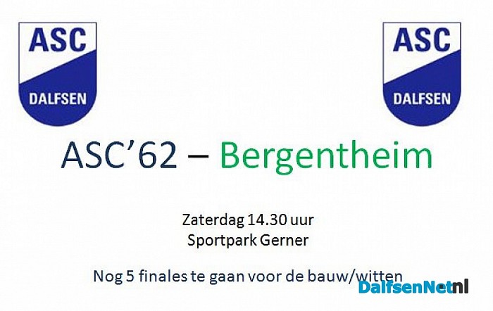 Vooraankoniging ASC’62 – Bergentheim
