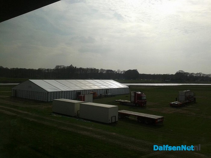 Klaas Agricola helemaal in zijn sas met zijn evenementen terrein