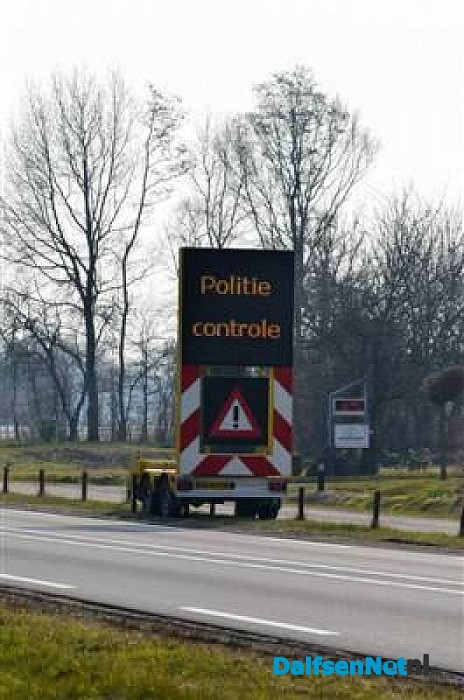 Weer grote verkeerscontrole bij de chinees  aan de Hessenweg Oudleusen