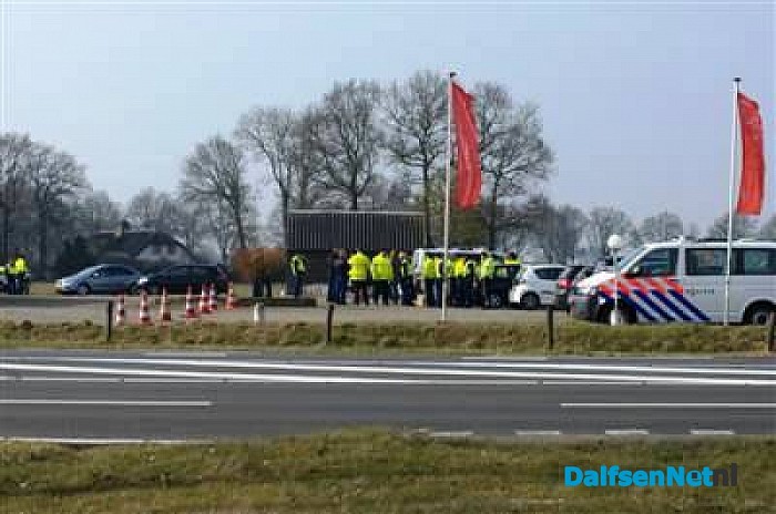 Weer grote verkeerscontrole bij de chinees  aan de Hessenweg Oudleusen