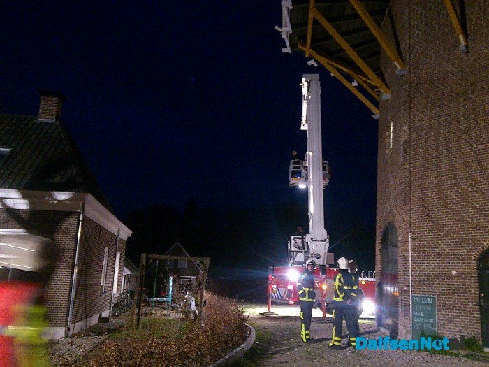 Schoorsteenbrand Kerkstraat - Foto: Robert Bril