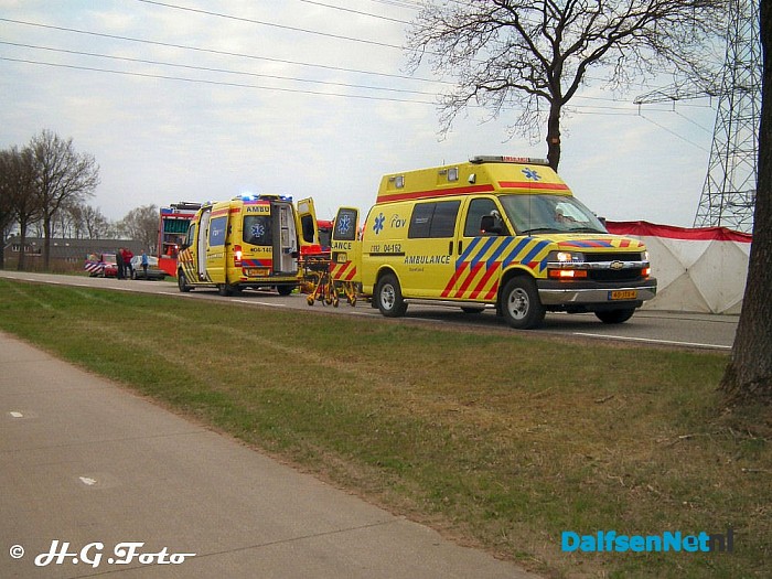 Ongeval letsel Dedemsweg - Foto: H.G. Foto