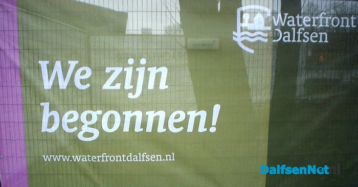ze zijn dus duidelijk begonnen - Foto: Willy