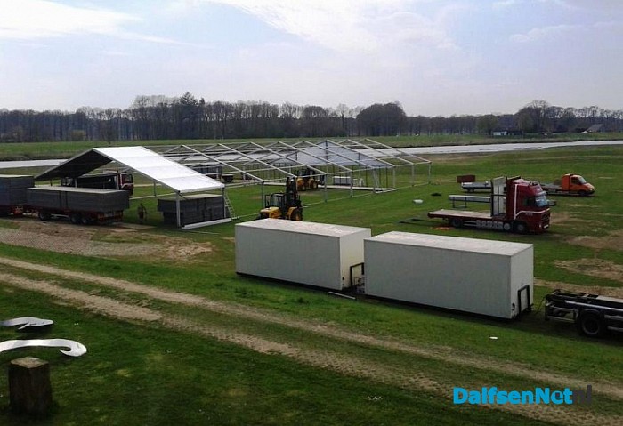 Klaas Agricola helemaal in zijn sas met zijn evenementen terrein