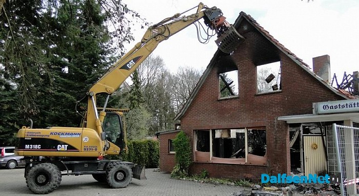 Technisch onderzoek in afgebrand cafe van Dalfsenaren