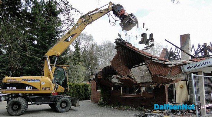 Technisch onderzoek in afgebrand cafe van Dalfsenaren