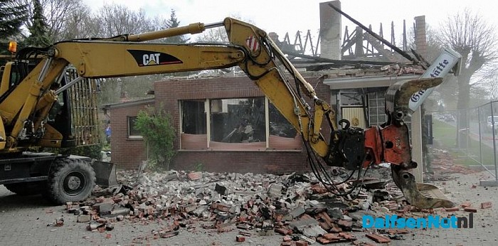 Technisch onderzoek in afgebrand cafe van Dalfsenaren