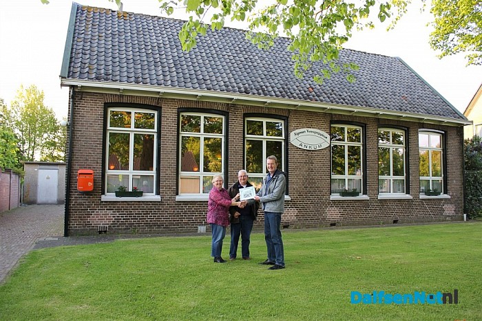 Gift voor Verenigingsgebouw Ankum van Plaatselijk Belang Ankum e.o.