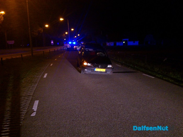 Aanrijding parallelweg N377 bij Nieuwleusen - Foto: Robert Bril