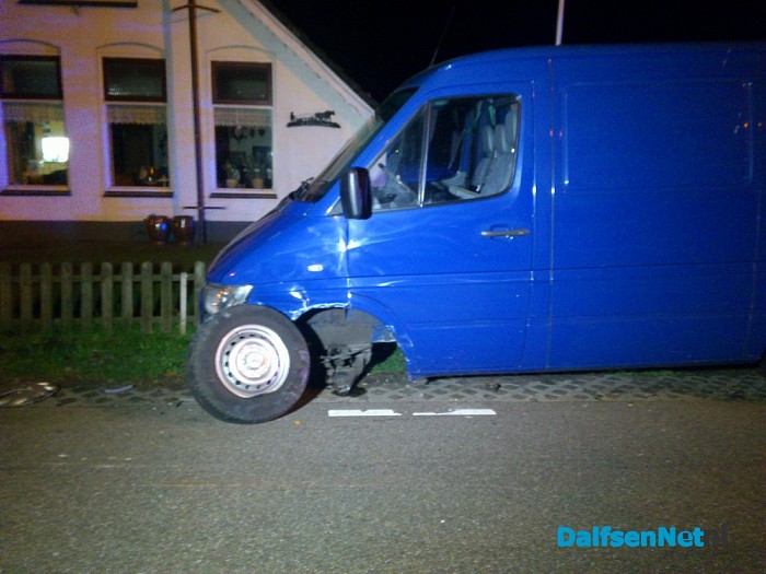 Aanrijding parallelweg N377 bij Nieuwleusen - Foto: Robert Bril