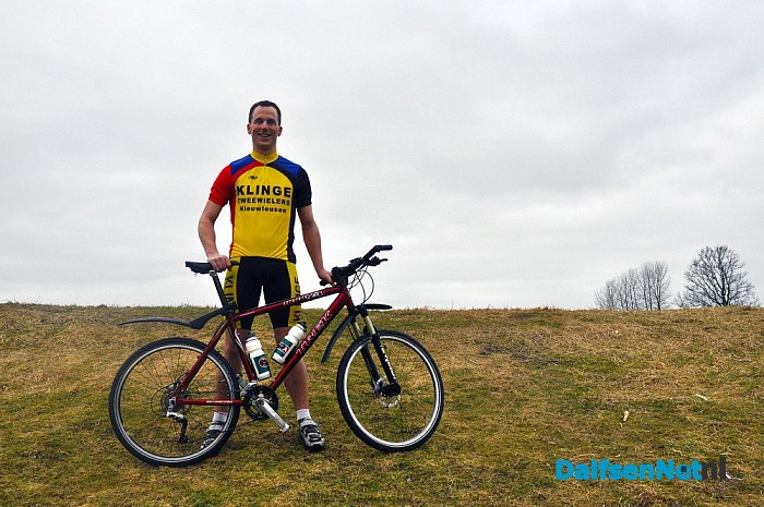 Almar Meijerink doet mee aan fietsactie ‘Klimmen tegen MS’