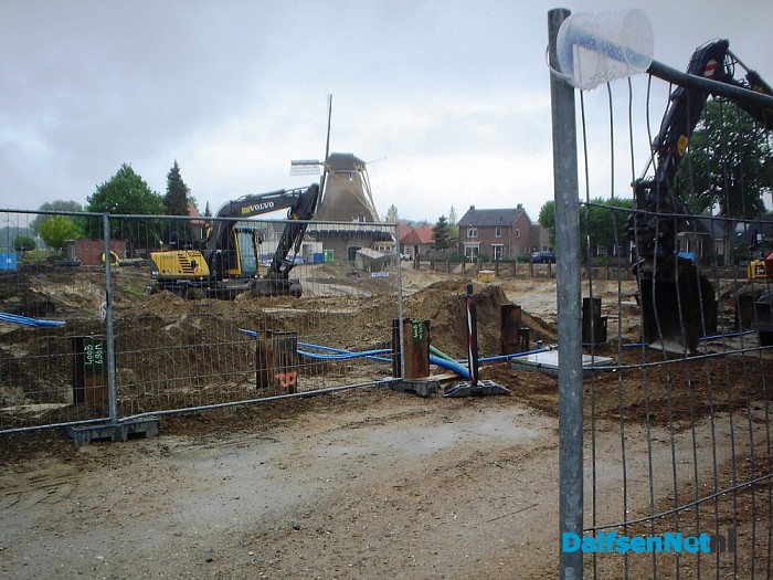 Verse beelden bouwput waterfront