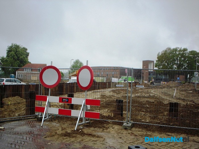 Verse beelden bouwput waterfront