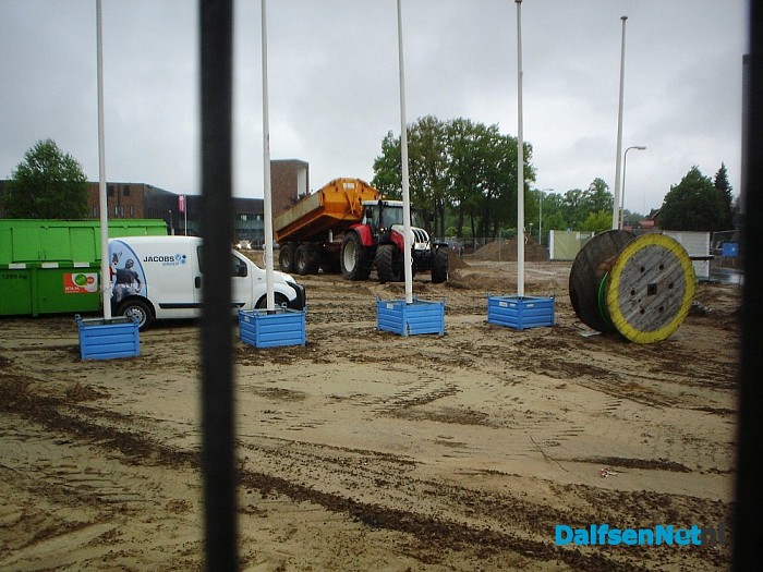 Verse beelden bouwput waterfront
