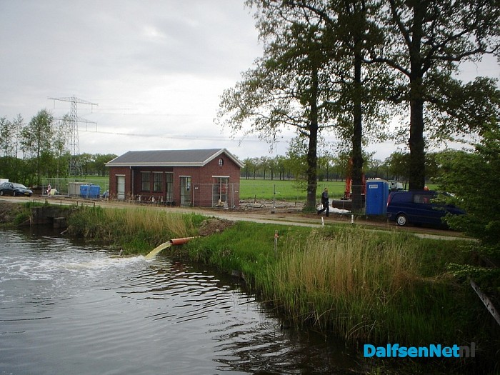 Het oude gemaal vol op stoom