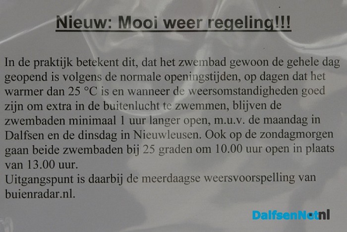 Gemeentelijke zwembaden op Facebook te volgen