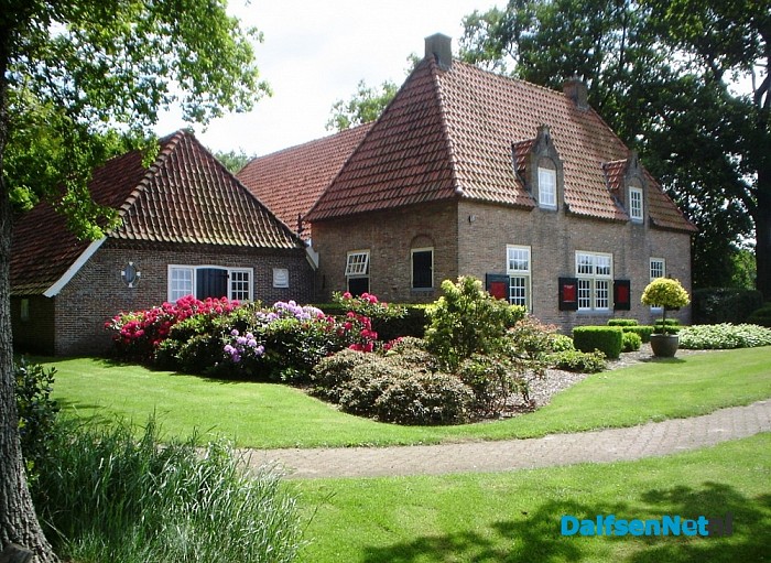 Het landgoed ligt er prachtig bij