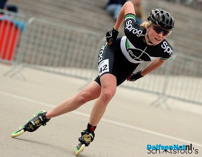Sharon Hendriks Nederlands kampioen aflossing