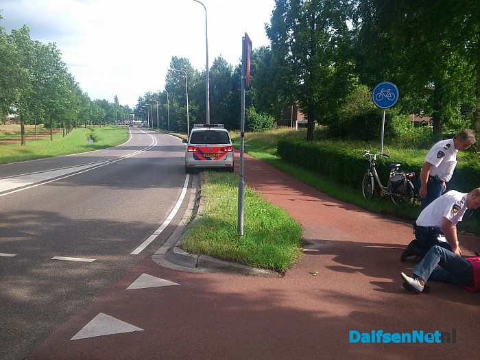 Fietser gewond bij de Rondweg - Foto: Robert Bril
