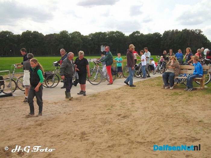 Vertraging wegens groot succes. - Foto: H.G. Foto