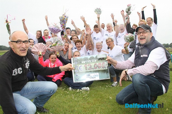 Opbrengst rondje voor ’t Huis maar liefst € 12.000 !!