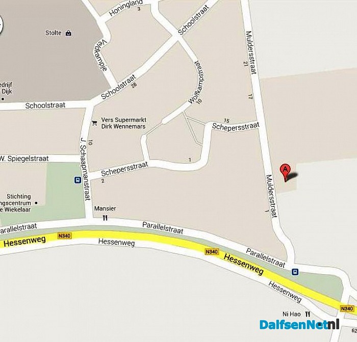 Stal in brand in Oudleusen